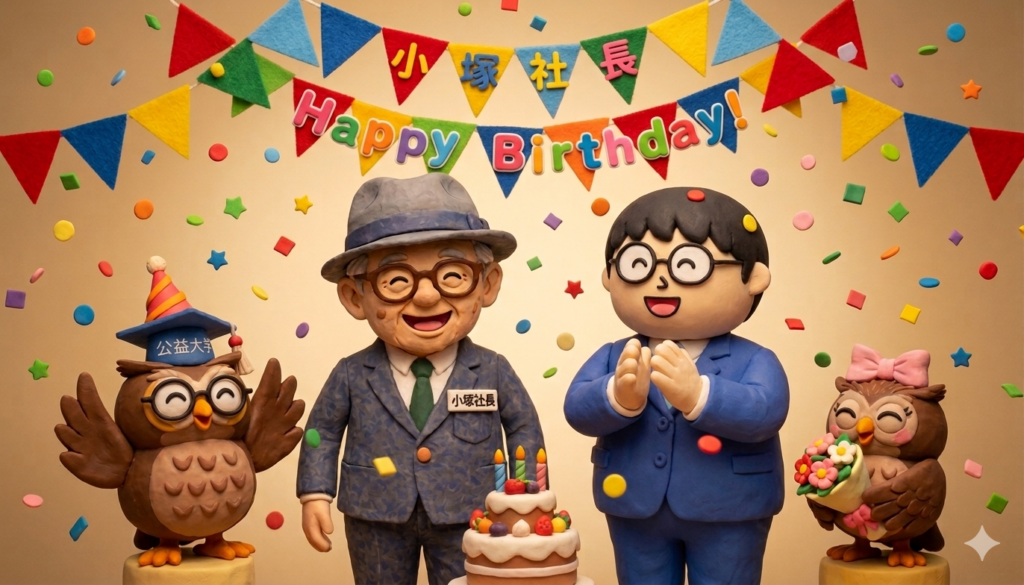 小塚社長誕生日おめでとう