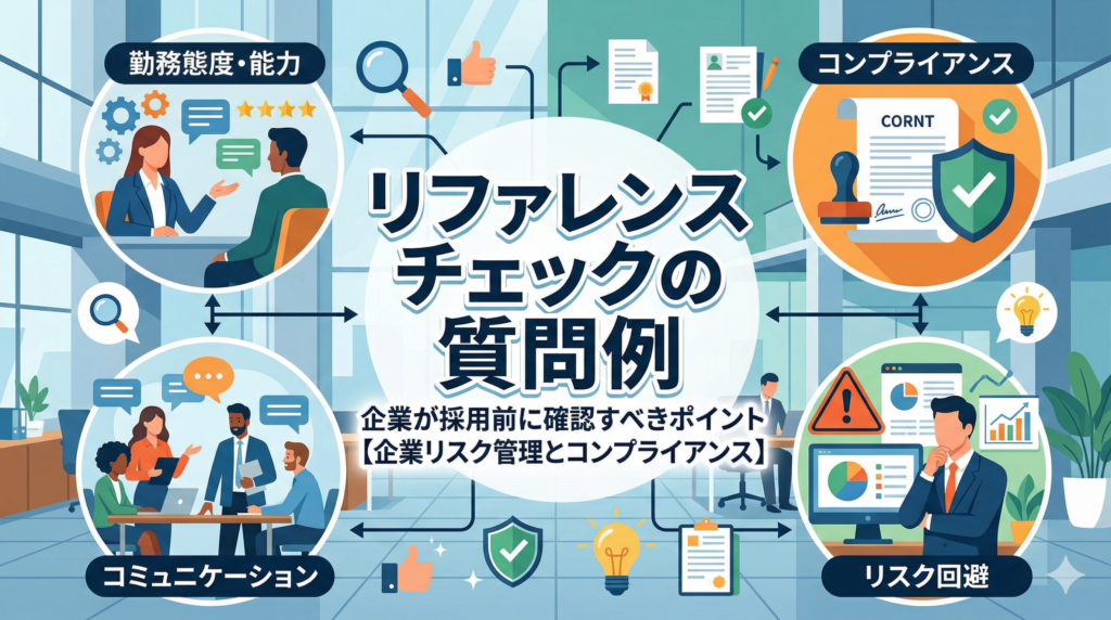 リファレンスチェックの質問例