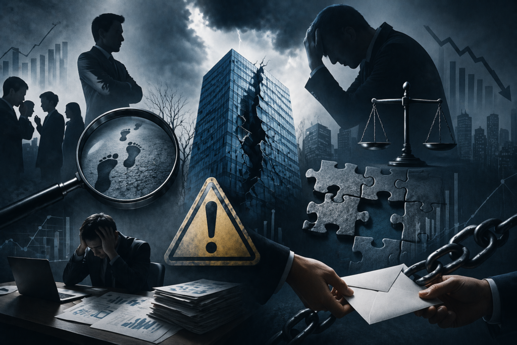 企業不祥事が起きる原因