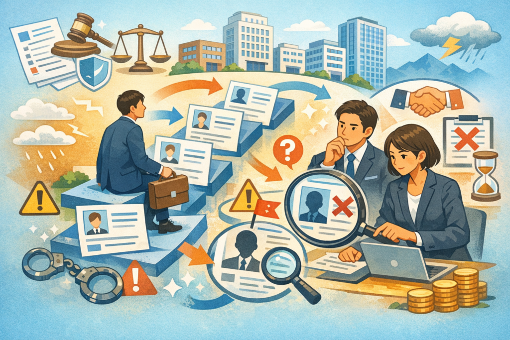 転職回数が多い人は最奥すべき？